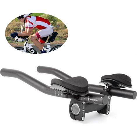 Barres aérodynamiques guidon TT – Triathlon cyclisme repose-vélo pour route performance (1/5)