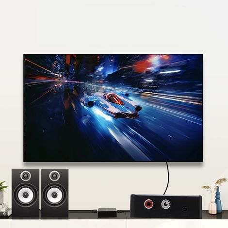 Convertisseur audio numérique-analogique SPDIF coaxial optique vers interface AV Gauche Droite 3,5 mm stéréo Haut-parleur TV Amplificateur de puissance DVD Barre de son (1/5)