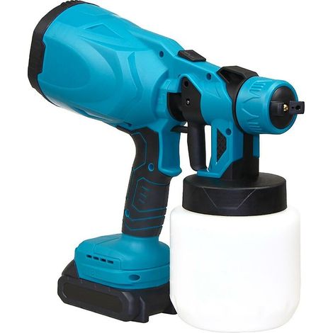 VURAHOME - Pour Makita 18V Pistolet à peinture haute pression sans fil Airless Power Tool (1/4)