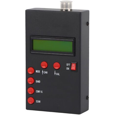 ZJchao Analyseur D'antenne SWR 1-60 MHz, Testeur de Compteur SWR à Ondes Courtes, Analyseur de Radio Amateur avec Pas de 100 Hz à 100 KHz pour Les Professionnels de la Radio Amateur (1/5)