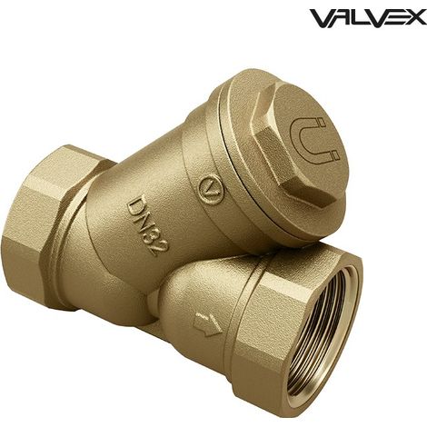 Filtro per acqua obliquo con inserto magnetico pizza-M DN15 shot.
