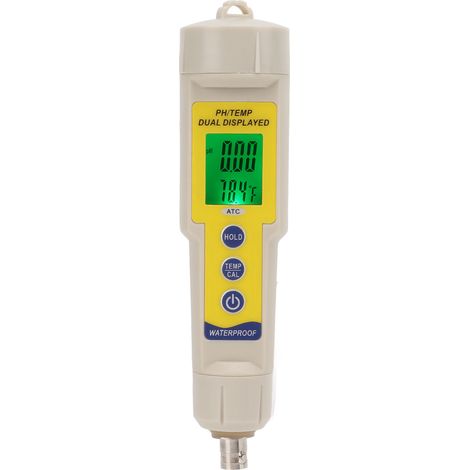 Wasserdichter pH-Tester PH-035HB, hochpräzises pH-Meter mit Temperaturmessung, Teststift für Wasserfilter im Haushalt (1/5)