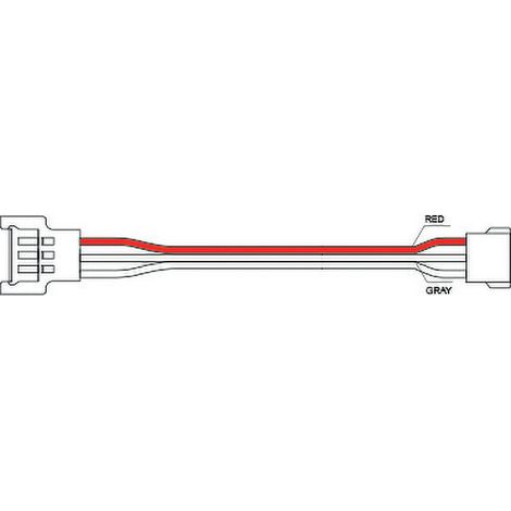 Rallonge WIRED C 12-24 V longueur 3 m - L&S ITALIA SRL