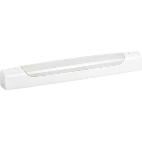 Réglette de salle de bain 432mm – 6W 700lm – IP44 blanc neutre 4000K – Installation murale – 53057 (1/5)