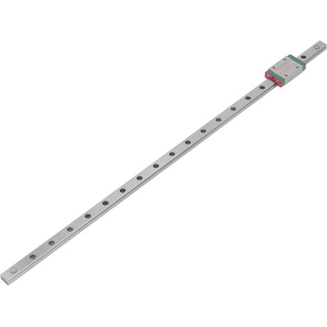 Bloc de roulement pour rail de guidage linéaire à alignement automatique et fonctionnement fluide pour impression 3D MGN12H 500 (1/5)