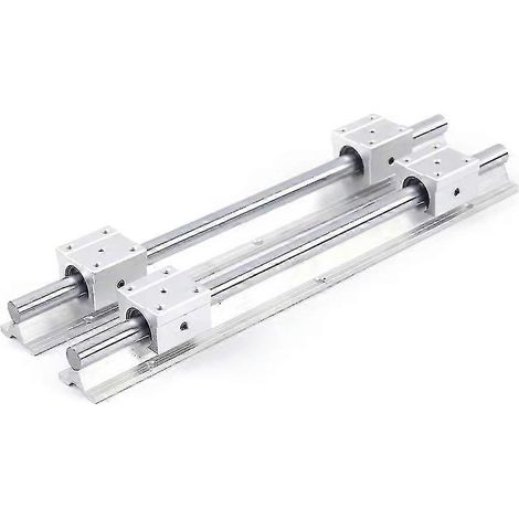 HONORNIC - 2 guides cylindriques Sbr16 de 400 mm (1/5)