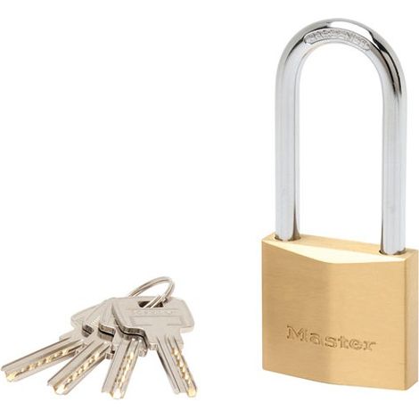 Lucchetto a chiave MASTER LOCK in ottone, l.50 mm MASTER LOCK