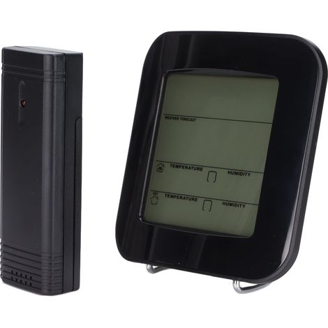TS-73 Drahtlose Wetterstation für drinnen und draußen, Thermo-Hygrometer, elektronische Digitaluhr (1/5)