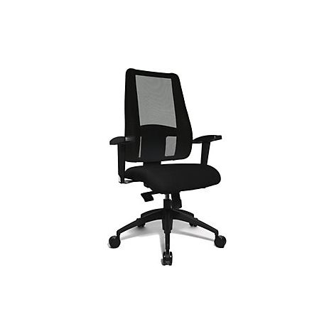 Silla giratoria de oficina LADY SITNESS DELUXE  móvil con 7