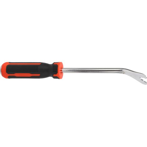 Tournevis Barre de Pince avec Poignée Frappable, Outil de Levage Manuel Portatif pour Retirer Panneau de Porte de Voiture et Serrure (1/5)