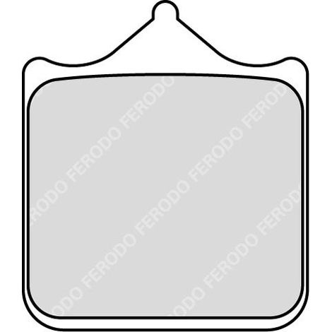 Plaquette de frein Métal Fritté Sinter Grip Road - R90 POUR 1 ETRIER PRENDRE 1 BOITE (1/2)