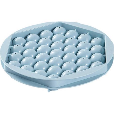 Moule à glaçons sphériques à 37 compartiments, rond, à démoulage rapide, en polypropylène, pour boissons et boissons fraîches. Accessoires pour bars et bars. (1/5)
