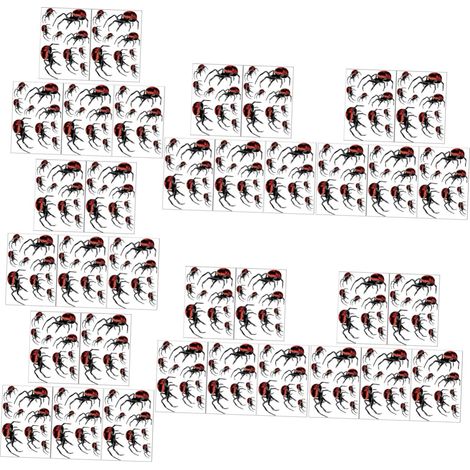 35 Blatt Spinnenaufkleber Fensteraufkleber Für Partys Schaufenster Aufkleber Halloween-thema-fensteraufkleber Requisiten Für Partyaufkleber Fensteraufkleber Selber Machen Dekor Pvc (1/5)