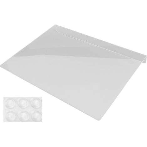 Planche à découper acrylique transparente antidérapante grande taille résistante à l'abrasion pour cuisine (1/5)
