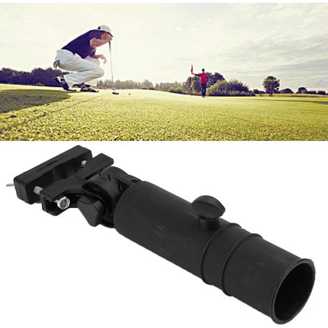 Support de parapluie noir pour poignées de chariot de golf (1/5)
