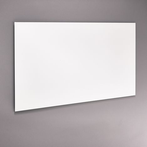 Crédence rectangulaire blanc laqué 50 x 90 cm