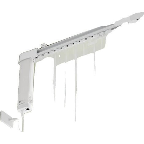 Tringle à rideau rétractable, compatibilité avec la maison intelligente, longueur ajustable, 1.8m-3m (1/5)