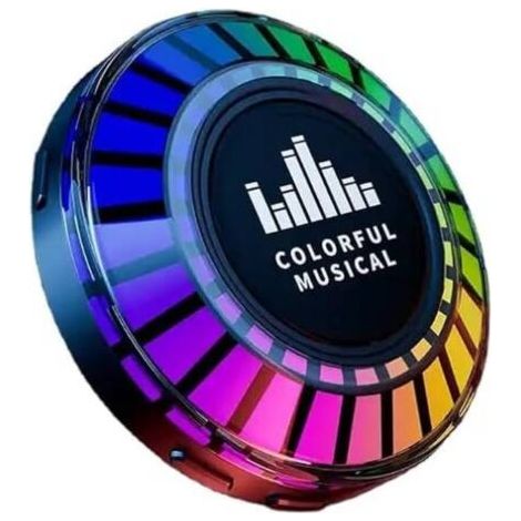 Enceinte Bluetooth à conduction osseuse – mini enceinte Bluetooth portable – connectez-vous et amplifiez le son, rythme RGB, cadeau musical pour la chambre (1/4)