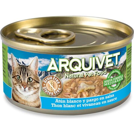Cibo per gatti Arquivet al gusto di tonno e dentice, 80 g