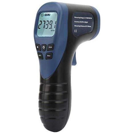 royaluxe -Compteur de Tachymètre TL900 Enregistrement de Données de Testeur de Jauge de Vitesse de tachymètre Numérique sans Contact Automobile sans Contact (batterie non incluse) (1/5)