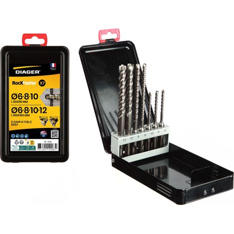 Set 7 Betonbohrer ROCKFASTER - 1002A
