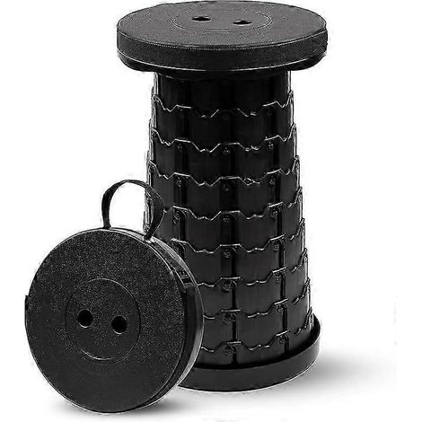 Tabouret pliant portable universel - Tabouret télescopique réglable en hauteur - Capacité de charge jusqu'à 200 kg (1/5)