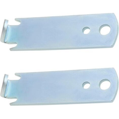 Pair 2 Lot Outils de Torsion pour Fil de Clôture 84mm 2 Trous Outil Tension de Fil de Clôture Fixation de Fil de Clôture Matériel Réparation Agricole pour Clôtures Agricoles (1/5)