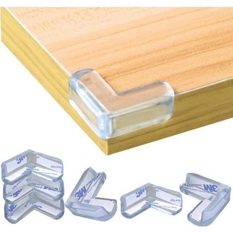 20pcs Protection Coin de Table, Protege Coin Transparent de Table Bébé, Protections Coins pour Enfants pour Protection Angle Meuble (1/5)
