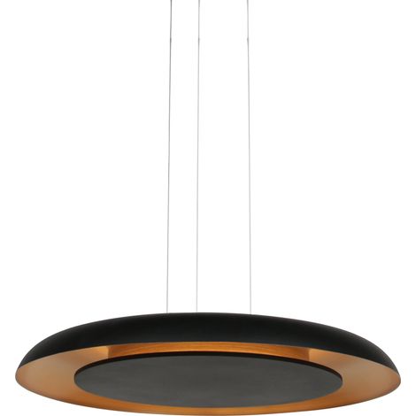 Steinhauer - hängeleuchte - Golden Veil - schwarz - metall - Ø (1/3)