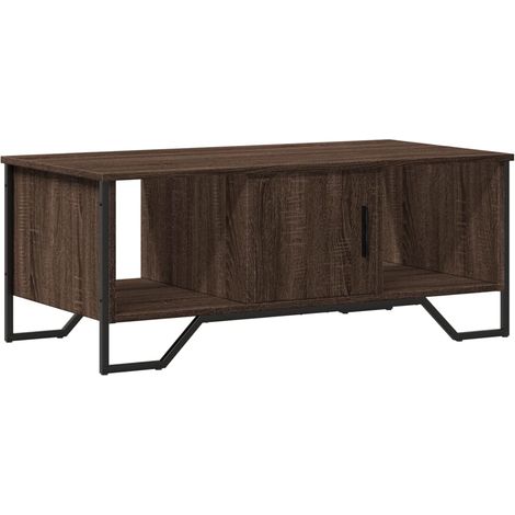 Maison Exclusive - Couchtisch Braun Eichen-Optik 100x51x40 cm Hol