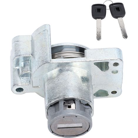Cilindro della serratura della portiera anteriore lato guidatore con 2 chiavi 72185 TF0 G01, ricambio per lato sinistro per Honda Civic dal 2006 al 2008. (1/5)