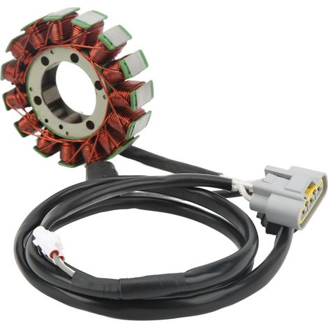 Bobine de stator 28 pôles 81410-00-00, bobines d'alternateur à faibles pertes magnétiques pour Grizzly 550 700 (1/5)