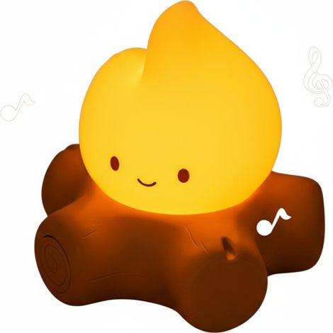 Petite Lampe de Bureau - EINNENFFER - Veilleuse à Bruit Blanc, Sons Apaisants, Intensité Réglable, Portable et Rechargeable USB-C pour un Sommeil Paisible (1/5)