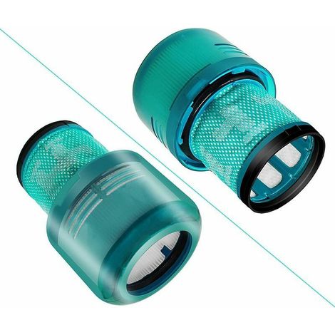 Filtros de repuesto para aspiradoras Dyson V15, V11 y SV14 Torque Drive Absolute Animal. Sustituye a los filtros DY-970013-02 y 97001302. Lavables y reutilizables. (1/5)