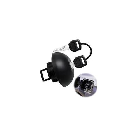 1 Pcs Bouchon Reservoir Essence avec 2 Clés, Bouchon Carburant Compatible OEM 7701471585, 7701470950, Bouchon à Clé Essence pour Master II, Clio, Kangoo, Trafic (1998-2010) (1/4)
