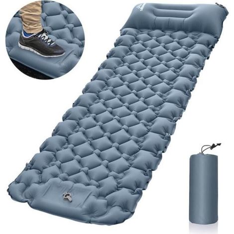 Matelas de Camping Autogonflant - 10CM - Pliable - Compact - Ultra-léger - 1 Personne (1/4)