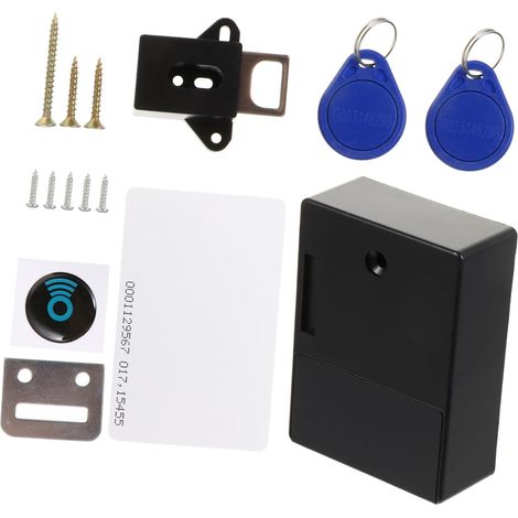 Serrure électronique RFID dissimulée LIFKOME pour armoires (1/5)