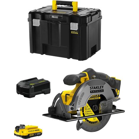 Handkreissäge STANLEY FatMax SFMCS500D1T (1 x 2,0 Ah + Ladegerät + TSTAK VI) (1/5)
