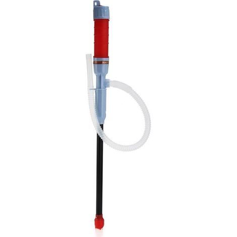 1 pompe à siphon électrique, sans pile, pour transfert d'huile, eau et carburant, 5,5 L/min, usage garage, aquarium et jardin