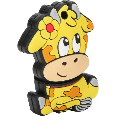 Clé USB 2.0 portable 64 Go, design mignon et ludique, pour le stockage et le transfert de données sur ordinateur portable et tablette. Compatible avec ordinateurs portables et tablettes. (1/5)