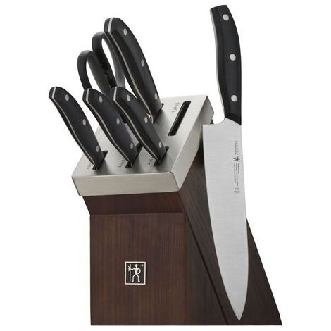 Ceppo con coltelli Zwilling affilacoltelli integrato e forbice multifunzione 1012635