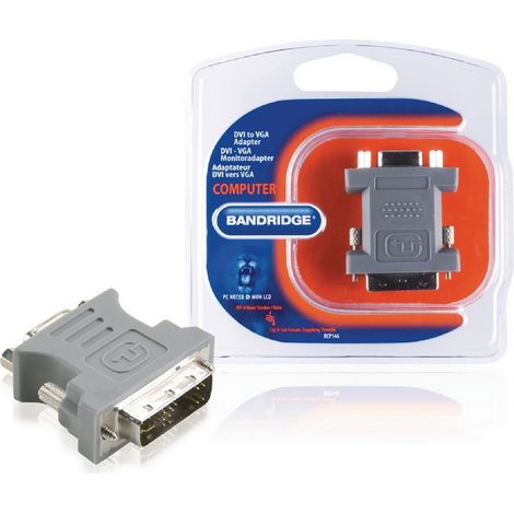 Bandridge BCP146 cambiador de género para cable VGA (D-Sub) DVI-A