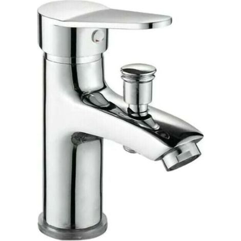 Single Hole Shower Faucet, Alloy Hot and Cold Faucet, Dual-use Basin Hot and Cold Faucet-Vanity Sink Faucet (1/4)