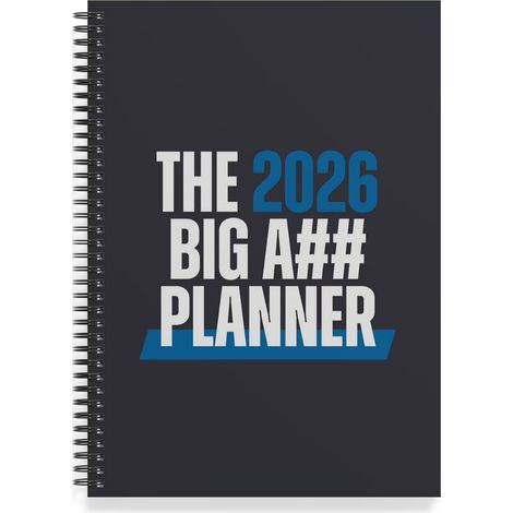 New Planten Flexible Dry Eraser Material Planner 2026 - Black