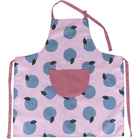 Tablier imperméable ajustable pour femme, joli tablier de cuisine de restaurant avec poche (rose clair) (1/4)
