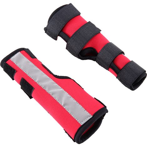 1 attelle pour articulation de patte arrière, soutien post-opératoire, compression anti-lick, adaptée arthrite et entorse du jarret (1/5)