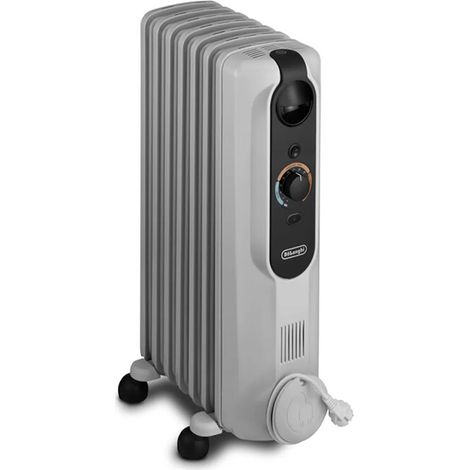 Radiador 2500W 12 Elementos Delonghi DEL-8004399029675 Negro, Bla (1/4)
