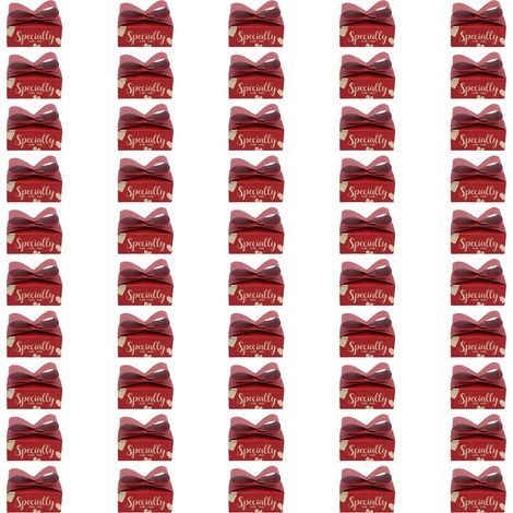 50 Boîtes de Mariage Style Chinois Exquises Robustes Épaisses Boîte à Bonbons pour Fête (1/5)