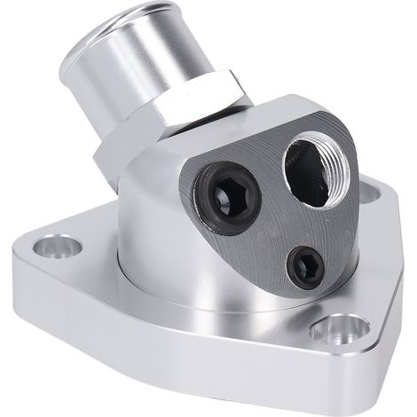 Collier de serrage thermostat orientable argent pour K-Series K20 K20A K20A2 K20Z1 K24A K24Z, boîtier de radiateur en métal, tuyau de refroidissement (1/5)