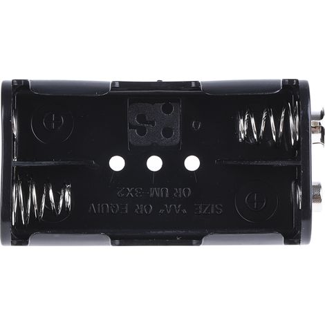 Porte-pile 2 x RS PRO AA, raccordement Chassis ( Prix pour 1 )